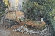 Joaquin Sorolla Fountain Garden oil painting artist